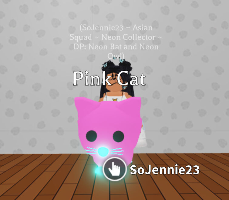 Pink Cat, Trade Roblox Adopt Me Items