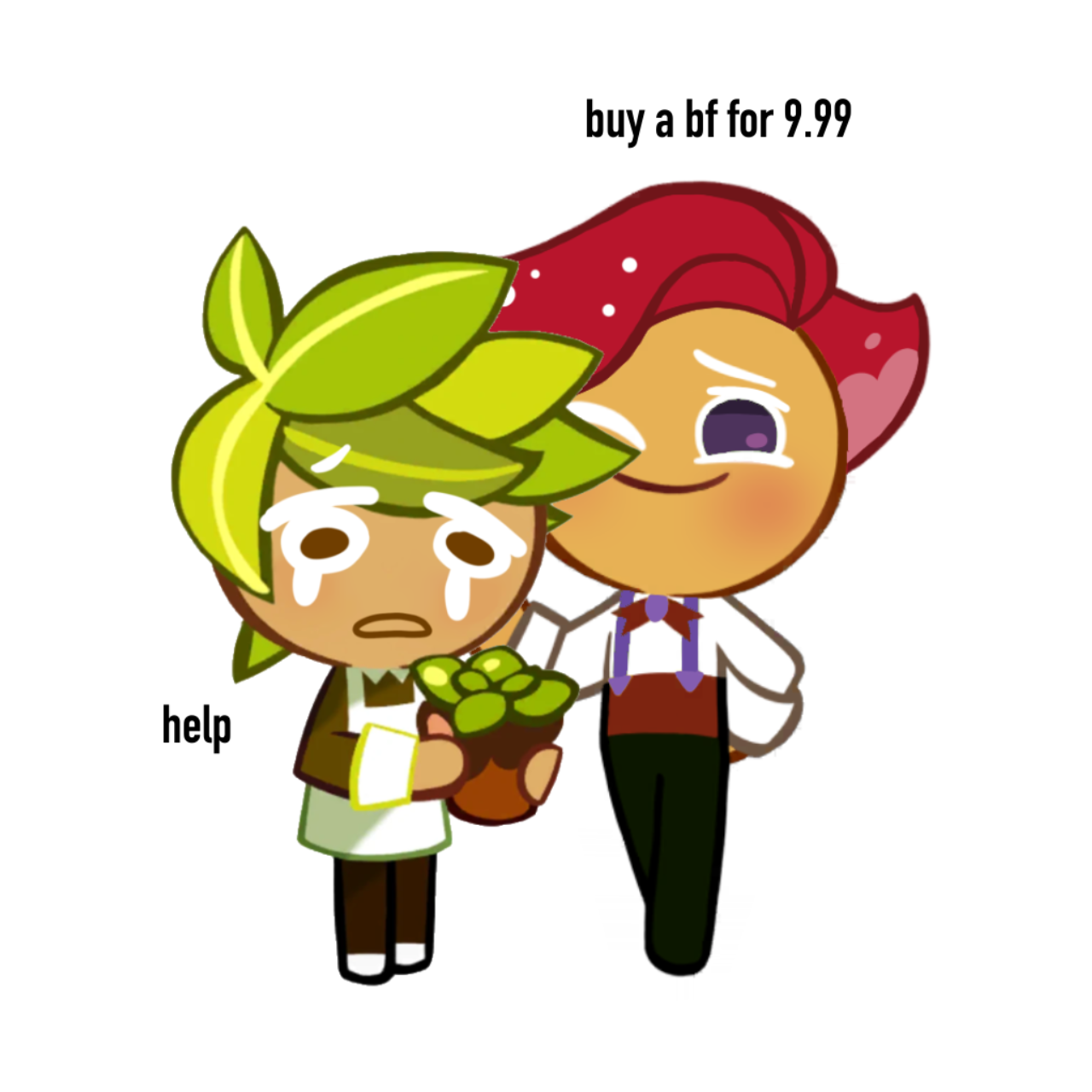 Sparkling Cookie accidentally gets drunk and sells Herb Cookie (remade