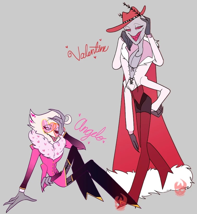 Valentino and Angel Dust swap + random thing I found Fandom