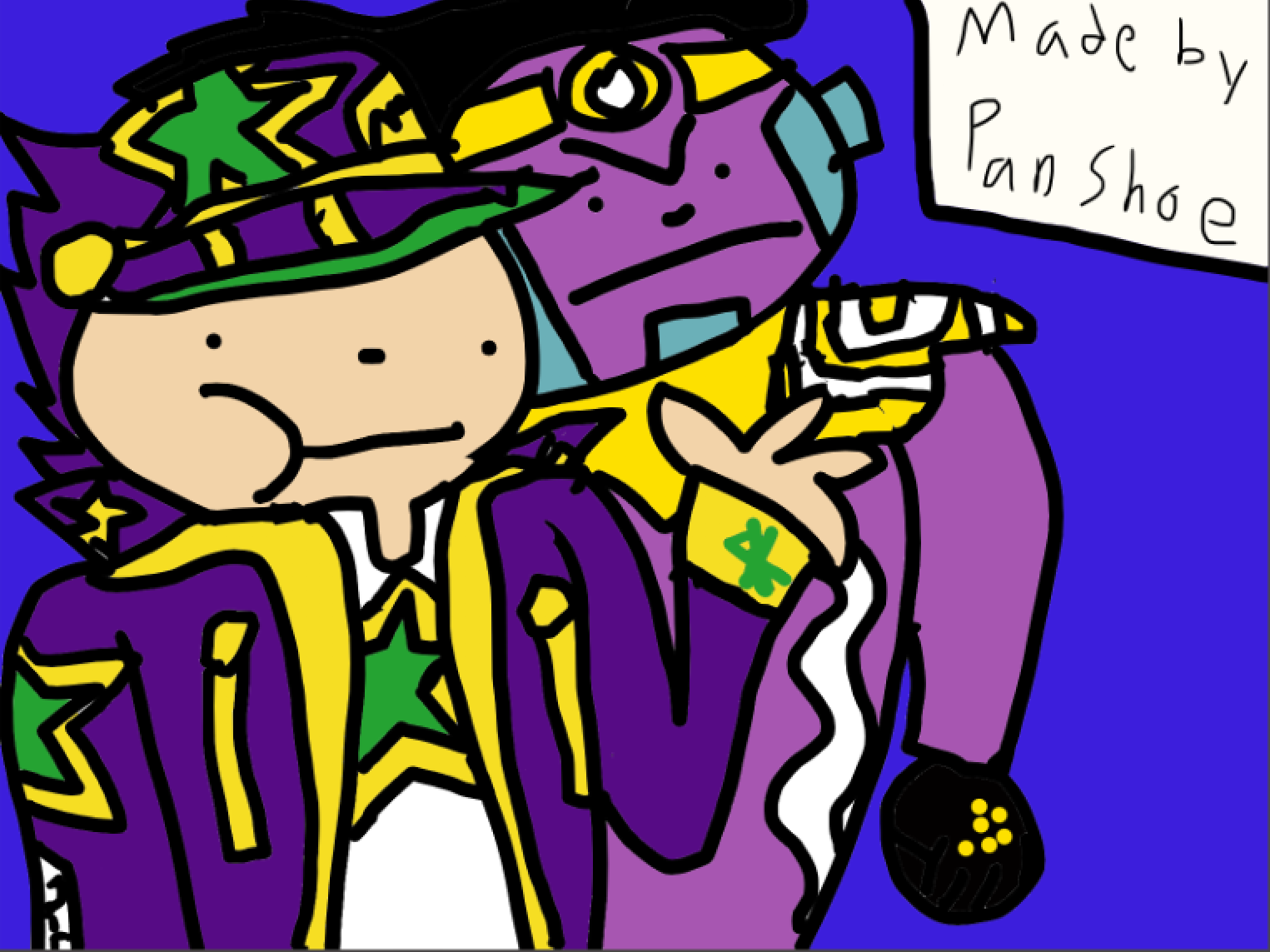 I Made More Art Since 2 People Asked Here S Jotaro Part 6 Fandom - jotaro part 6 roblox