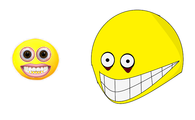 Hey Guess Who Made More Cursed Emojis - Happy,Cursed Emoji Transparent -  Free Emoji PNG Images 