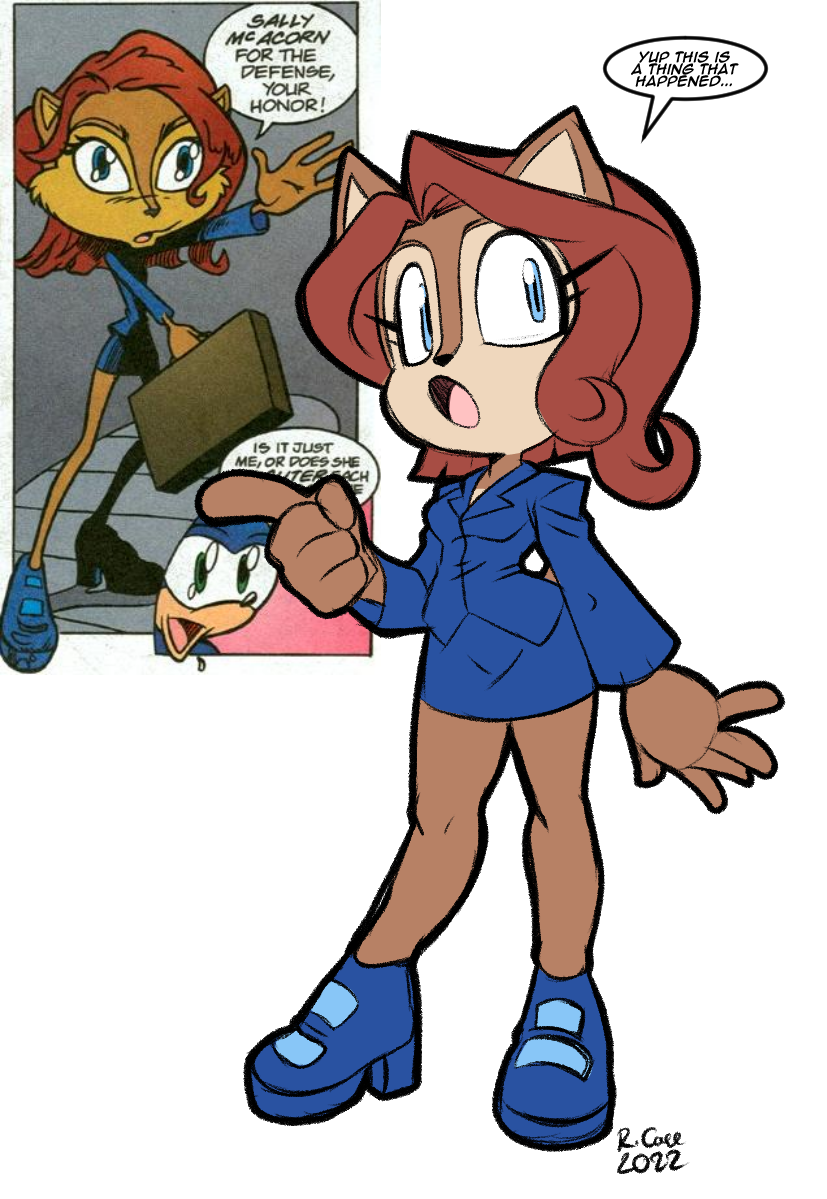 A fan can dream. (Sonic Frontiers Sally mod.) : r/SallyAcorn