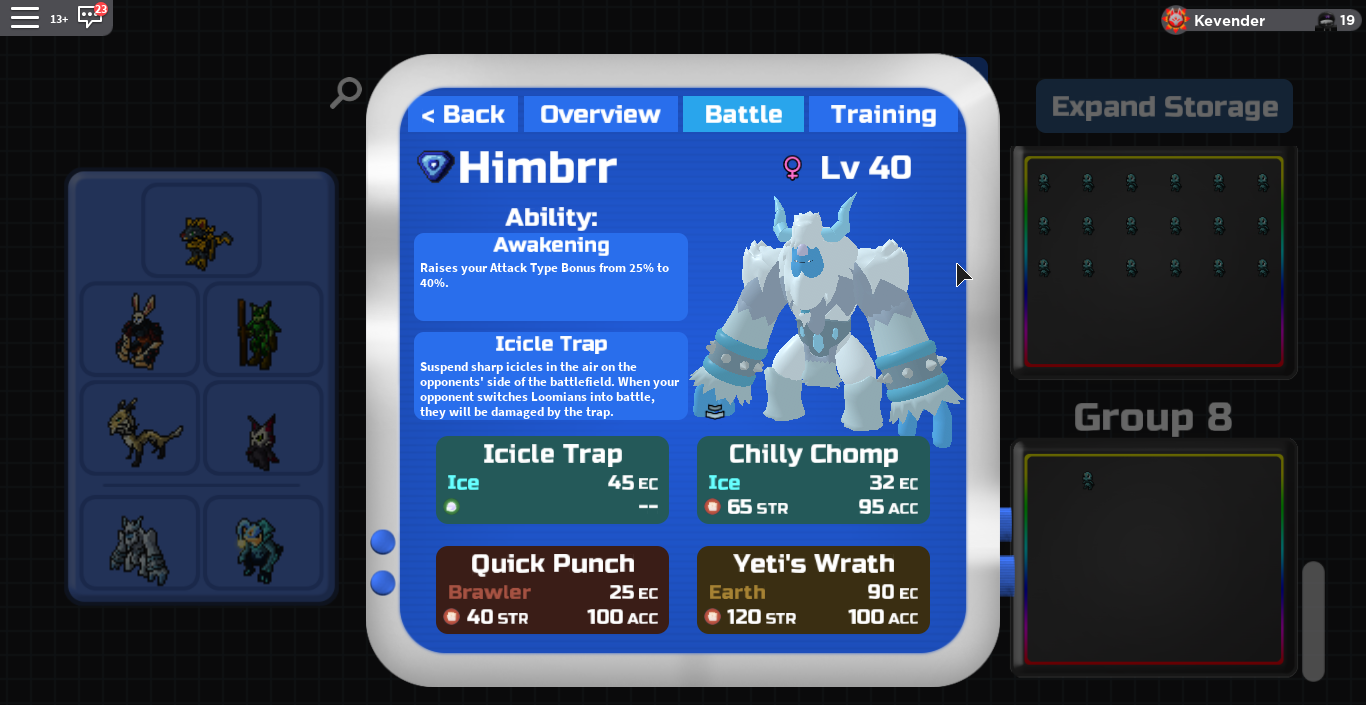 Loomian Legacy Himbrr Best Moveset