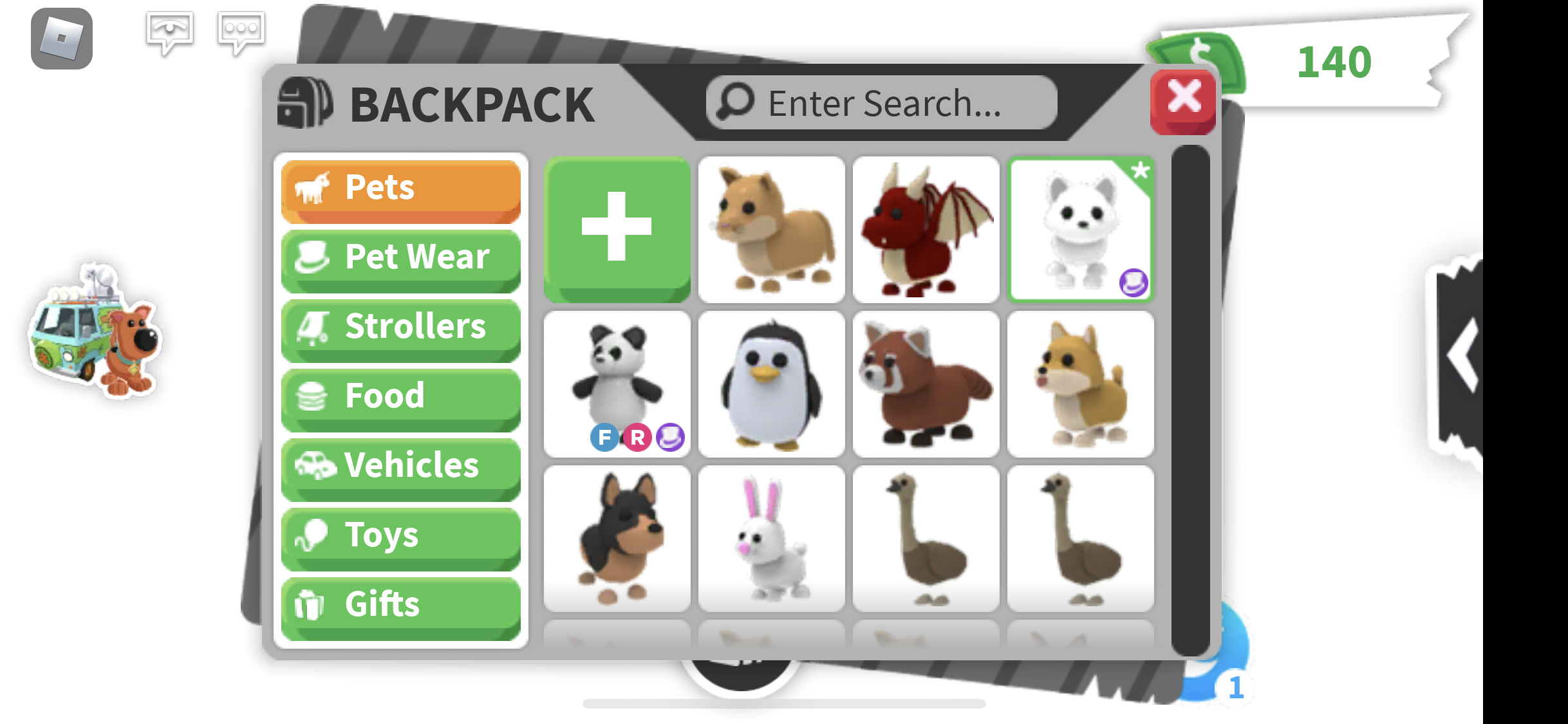 Jeremy Roblox Adopt Me Inventory