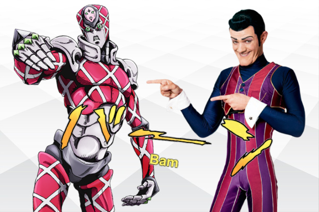 Stand user: Robbie Rotten, Stand name: number one : r/UnexpectedJoJo