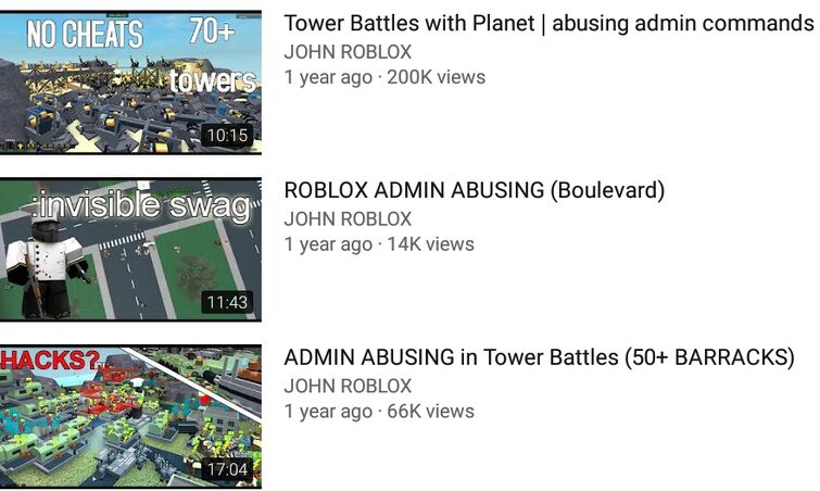 Can We Just Talk About John Roblox For A Second Fandom - admin abuse commands roblox
