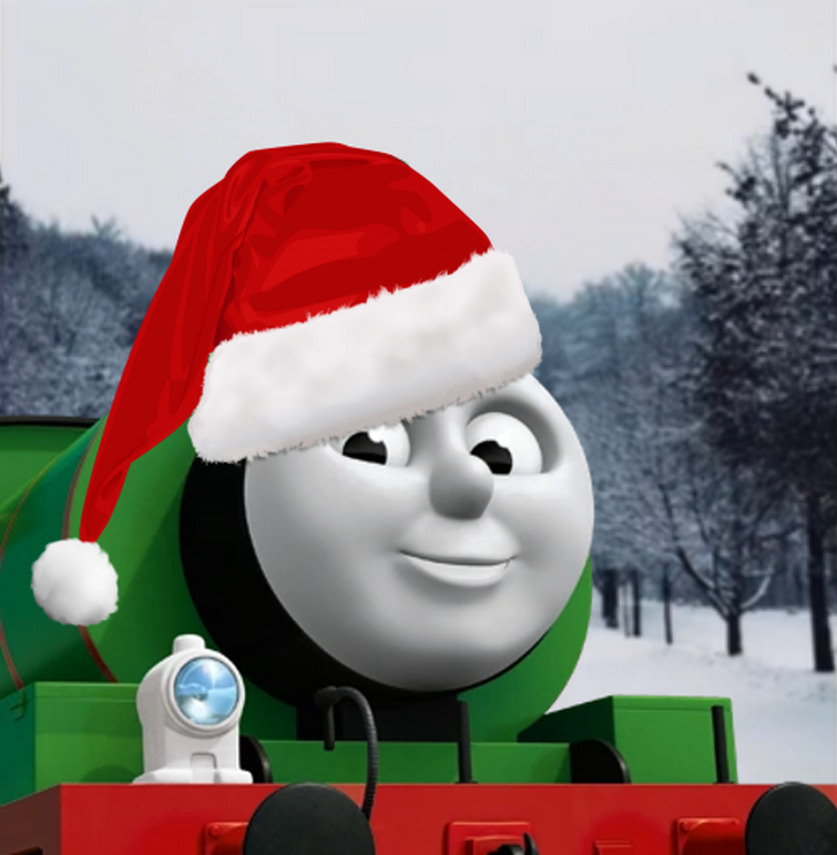 Narrow gauge engine Christmas cult pfps