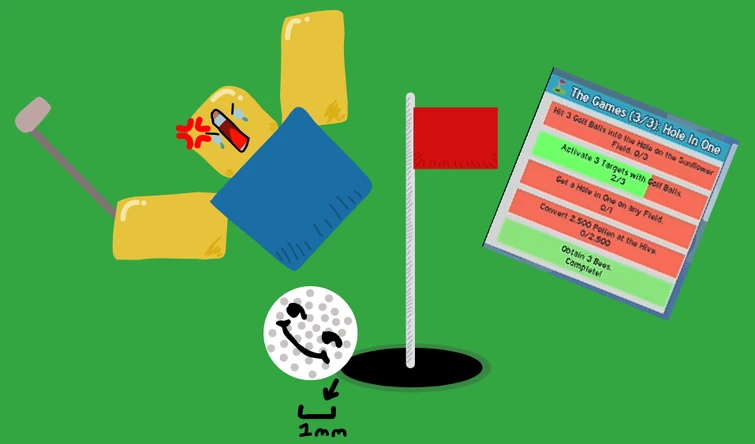 Artistic Beesmas Countdown 2024 Day 3 - Golf | #ABC2024 | Fandom