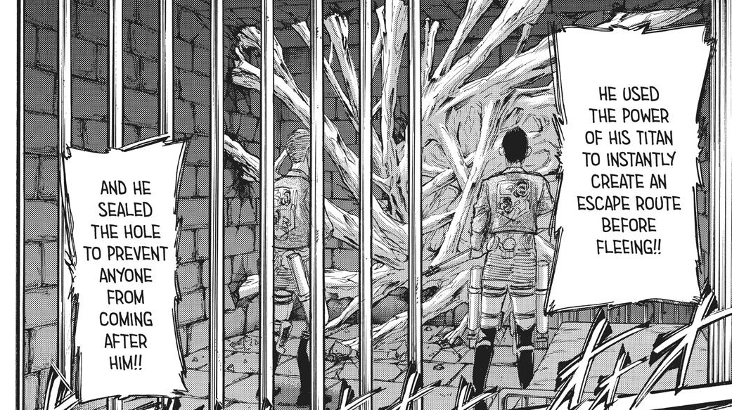 How Did Eren Escaped Fandom Eren as depicted in the attack on titan manga. how did eren escaped fandom