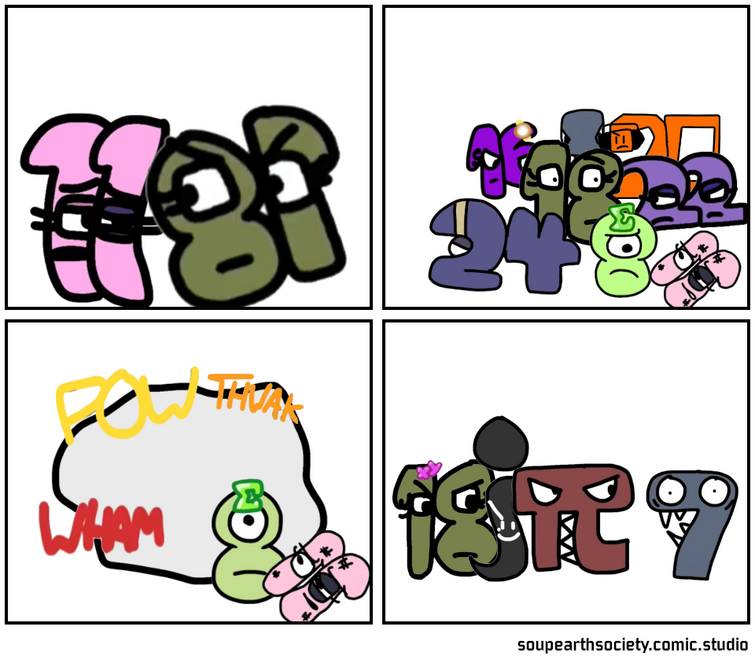 Human Apocalypse in Number Lore: Part 18 + Extra Comic | Fandom