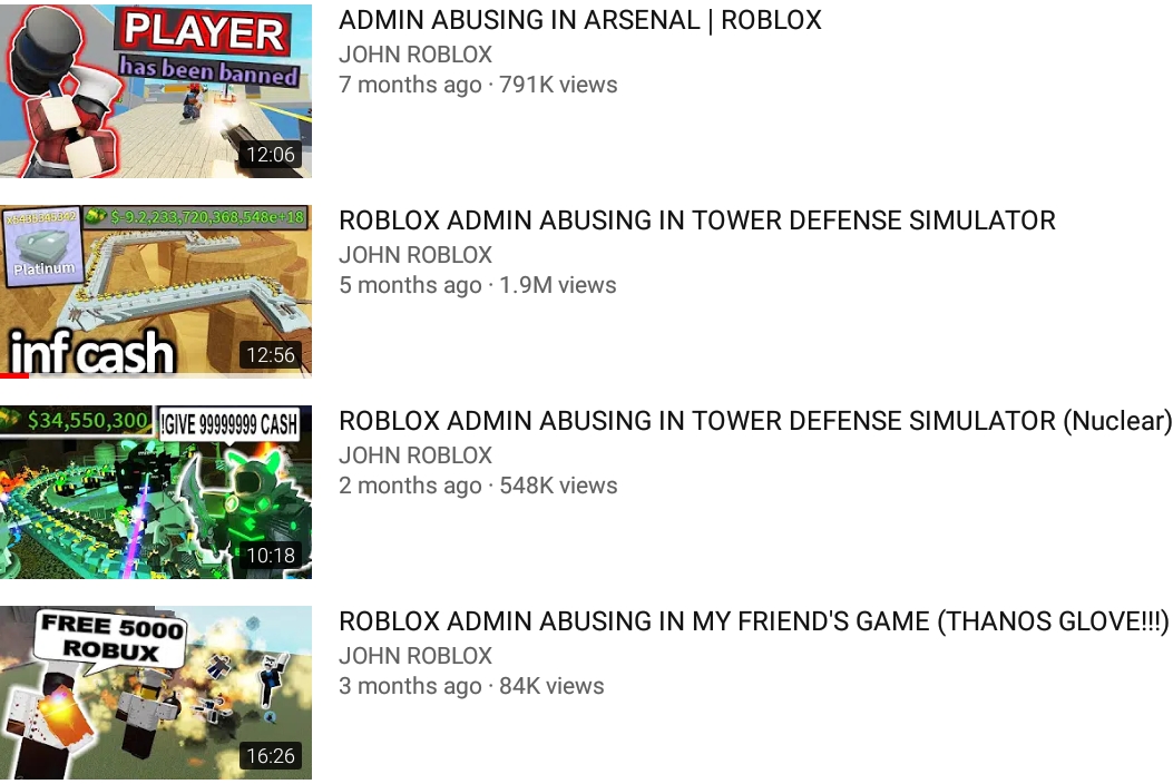 Can We Just Talk About John Roblox For A Second Fandom - roblox admin abuse roblox