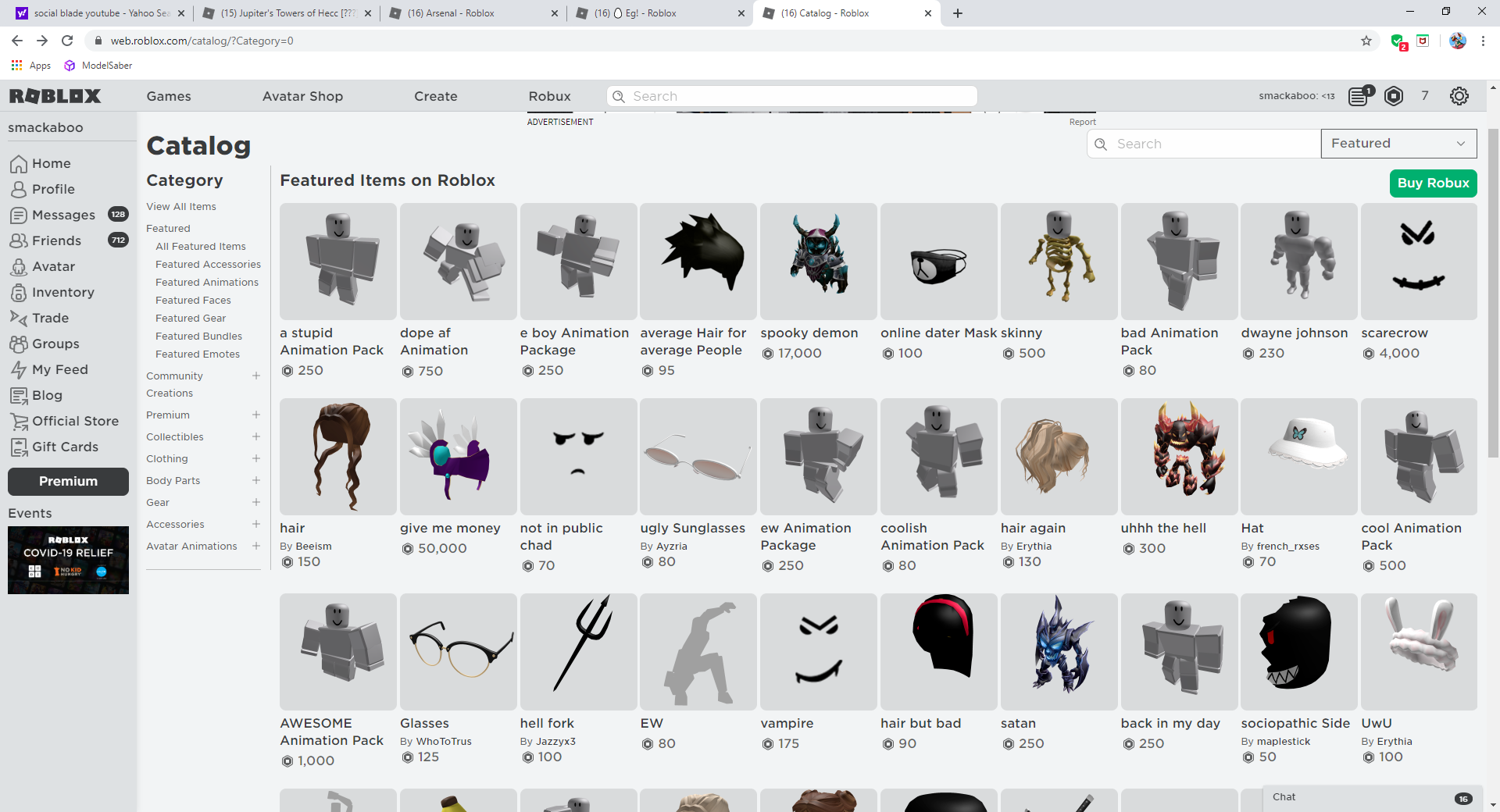 Model Catalog Roblox