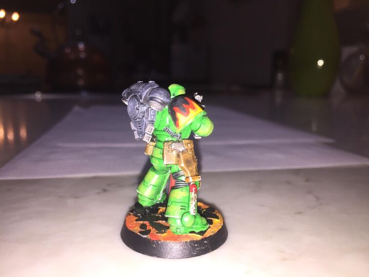 Miniature of the month as Salamander : r/Warhammer40k