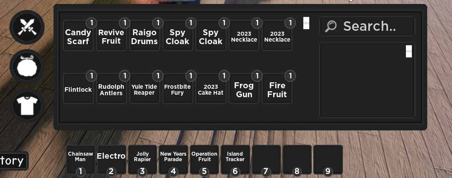 AOPG (Roblox) All Accessories and Items A One Piece Game - Read Desc