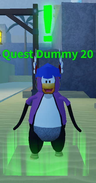 a one piece game quest dummy