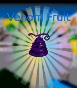 Venom Devil Fruit Anime Fruit Simulator #animefruitsimulator #gpo