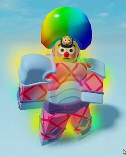 Roblox Stand awakening Clown Crimson (unobtainable stand), Video Gaming,  Gaming Accessories, In-Game Products on Carousell