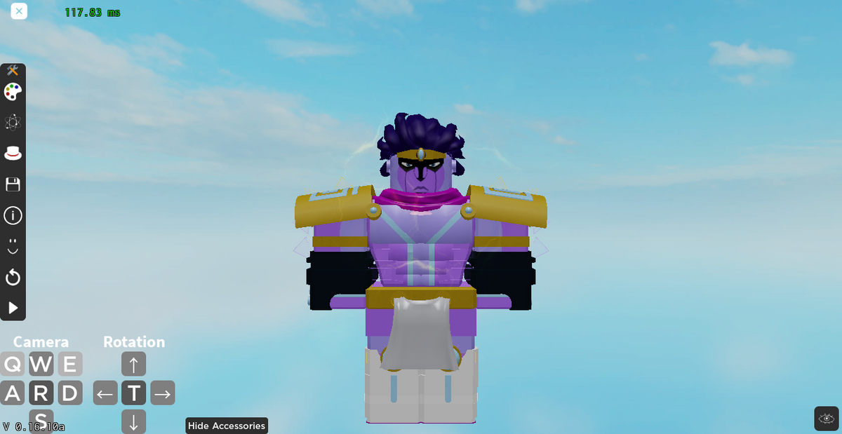 Roblox [Stands Awakening] - STAR PLATINUM Showcase 