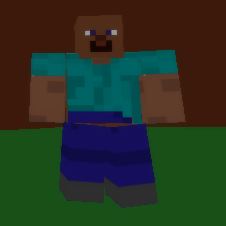 roblox minecraft steve