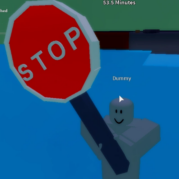 Stop Sign Dummy A Bizarre Day Roblox Wiki Fandom - star platinum a bizarre day roblox wiki fandom