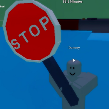 Stop Sign Dummy A Bizarre Day Roblox Wiki Fandom - a bizarre community roblox