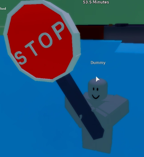 Stop Sign Dummy A Bizarre Day Roblox Wiki Fandom - stop sign roblox