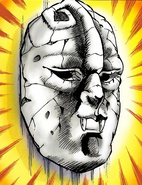 The Stone Mask as seen in the Manga.