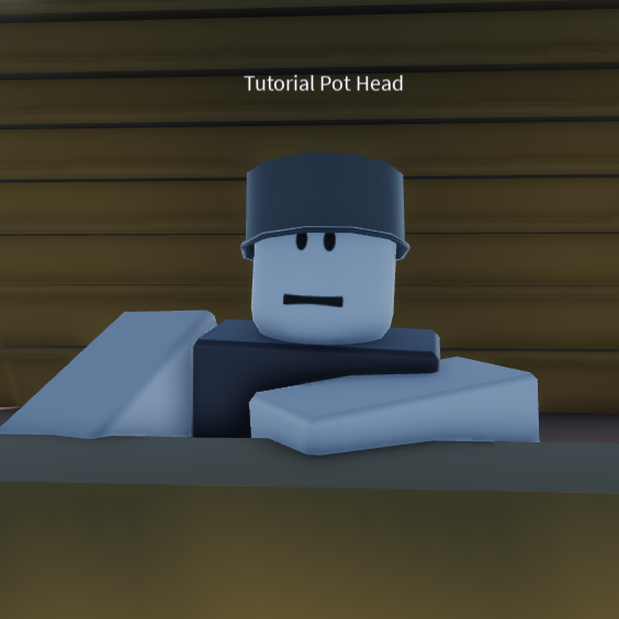 Tutorial Pot Head A Bizarre Day Roblox Wiki Fandom - how to remove your head in roblox