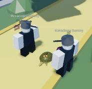 Mr. President exploding.