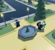 Hierophant Green using Hierophant Breaker.