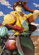 Joseph Joestar in the Anime.