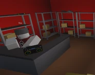 Inside view of the shop.