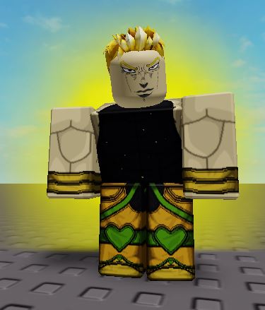 Roblox Outfit: How to make Shadow DIO (Jojo's Bizarre Adventure