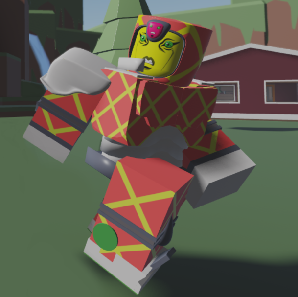 King Crimson A Bizarre Day Roblox Wiki Fandom - king crimson jojo roblox