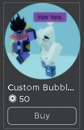 Custom Bubble Chat Color: 50 ROBUX.