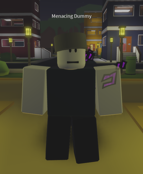 Menacing Dummy A Bizarre Day Roblox Wiki Fandom - tin pot roblox avatar