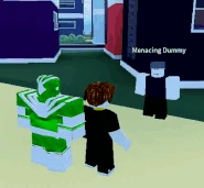 Hierophant Green using Emerald Splash.