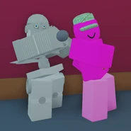 Silver Chariot's pose without its blade.