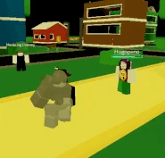 Silver Chariot using Blade Launch without its armor.