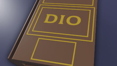 Dio S Diary A Bizarre Day Roblox Wiki Fandom - dio roblox model