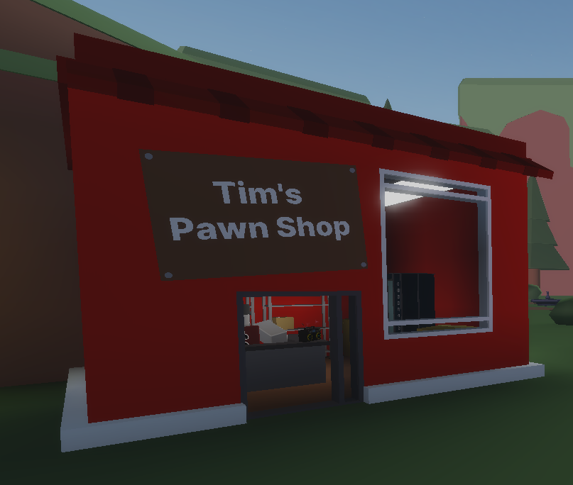 Tim S Pawn Shop A Bizarre Day Roblox Wiki Fandom - corner store roblox id