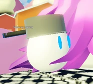 Close-Up of the Pot Eggnium cosmetic.