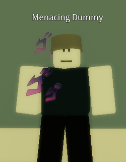 Menacing Dummy A Bizarre Day Roblox Wiki Fandom - roblox how to make a dummy move in aimation