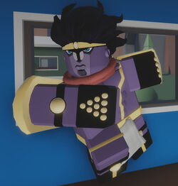 Star Platinum A Bizarre Day Roblox Wiki Fandom - star platinum roblox t shirt