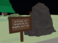 Angelo's sign.