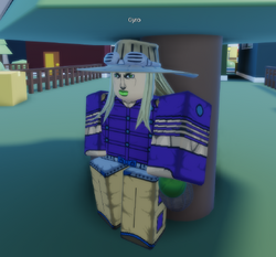 Gyro Zeppeli A Bizarre Day Roblox Wiki Fandom - roblox gyro zeppeli outfit