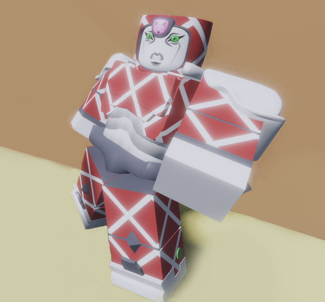 King Crimson A Bizarre Day Roblox Wiki Fandom - roblox woman king id