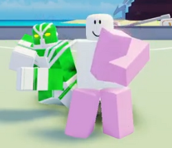 Hierophant Green A Bizarre Day Roblox Wiki Fandom - roblox hierophant green script