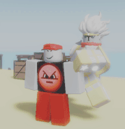 NewSPOHBY.gif (8.62 MB) Star Platinum (Over Heaven) using Reality Overwrite: Self-Heal Barrage.