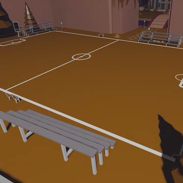 Soccer Field 1v1 Arena A Bizarre Day Roblox Wiki Fandom - how to make a simple basketball facility roblox tutorial